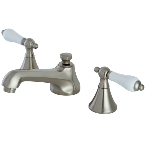 KS4478PL 8" Widespread Bathroom Faucet, Brushed Nickel